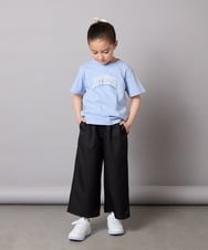 KJLGA21039 a.v.v KIDS(アー・ヴェ・ヴェ) [120-130]サス付きワイドパンツ ブラック