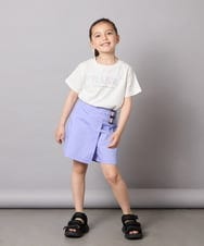 KJLGB01039 a.v.v KIDS(アー・ヴェ・ヴェ) [140-150]サイドベルトキュロット ブルー