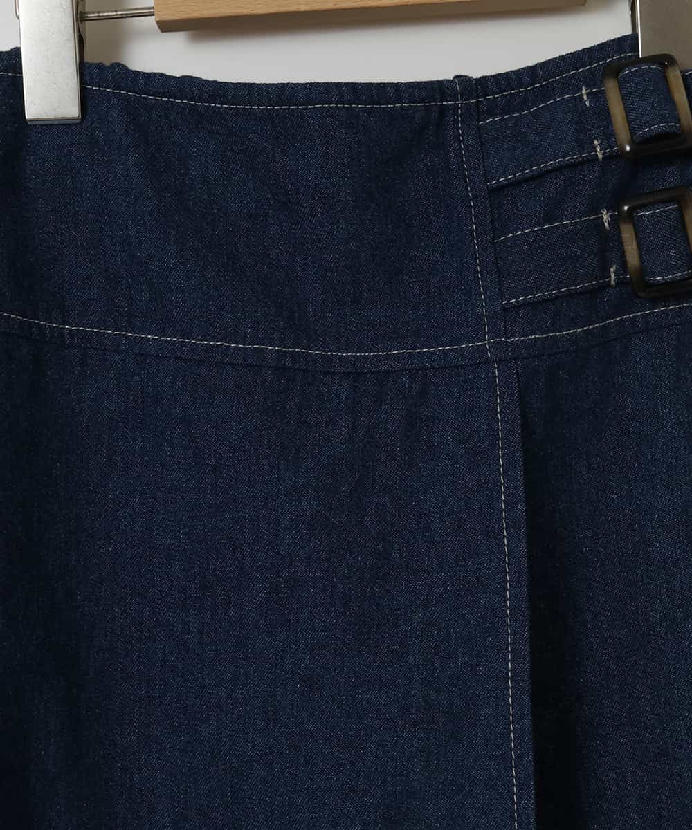 KJLGC01044 a.v.v KIDS(アー・ヴェ・ヴェ) [160]サイドベルトキュロット ブルー