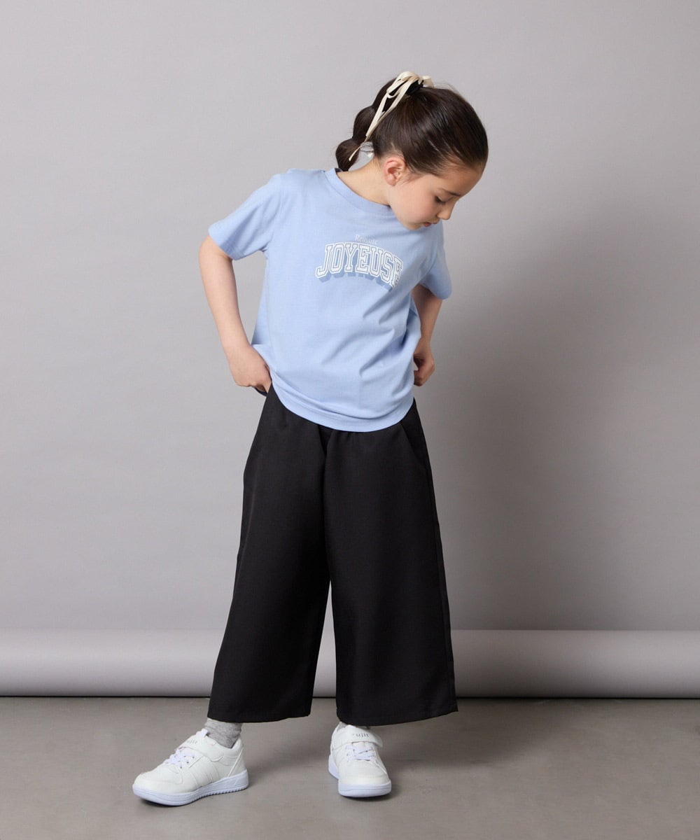 KJLGC21049 a.v.v KIDS(アー・ヴェ・ヴェ) [160]サス付きワイドパンツ ベージュ