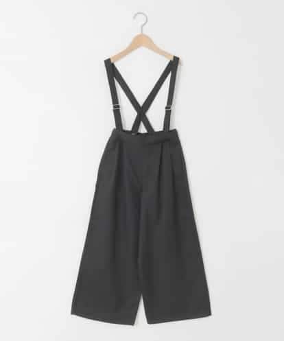 KJLGD01044 a.v.v KIDS [120-160]麻調サス付きワイドパンツ