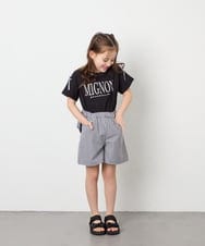 KJLGD55039 a.v.v KIDS(アー・ヴェ・ヴェ) [110-130]バックリボンショートパンツ ブラック