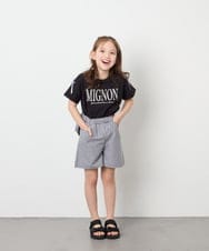 KJLGD55039 a.v.v KIDS(アー・ヴェ・ヴェ) [110-130]バックリボンショートパンツ ブラック