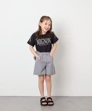 KJLGD55039 a.v.v KIDS(アー・ヴェ・ヴェ) [110-130]バックリボンショートパンツ ブラック