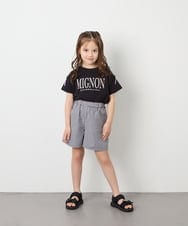 KJLGD55039 a.v.v KIDS(アー・ヴェ・ヴェ) [110-130]バックリボンショートパンツ ブラック