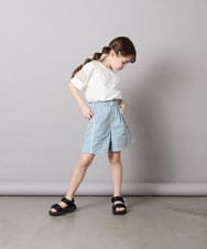 KJLGD60034 a.v.v KIDS(アー・ヴェ・ヴェ) [120-160]【速乾/冷感】水陸両用アクティブハーフパンツ ライトブルー