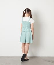 KJLGD68039 a.v.v KIDS(アー・ヴェ・ヴェ) [120-160]【セットアップ可能】タックショートパンツ グリーン