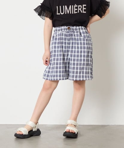 KJLGD68039 a.v.v KIDS [120-160]【セットアップ可能】タックショートパンツ