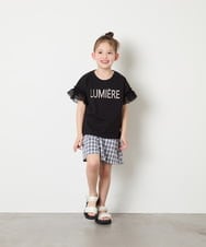 KJLGD68039 a.v.v KIDS(アー・ヴェ・ヴェ) [120-160]【セットアップ可能】タックショートパンツ ネイビー