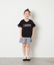 KJLGD68039 a.v.v KIDS(アー・ヴェ・ヴェ) [120-160]【セットアップ可能】タックショートパンツ ネイビー