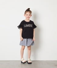 KJLGD68039 a.v.v KIDS(アー・ヴェ・ヴェ) [120-160]【セットアップ可能】タックショートパンツ ネイビー