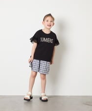 KJLGD68039 a.v.v KIDS(アー・ヴェ・ヴェ) [120-160]【セットアップ可能】タックショートパンツ ネイビー
