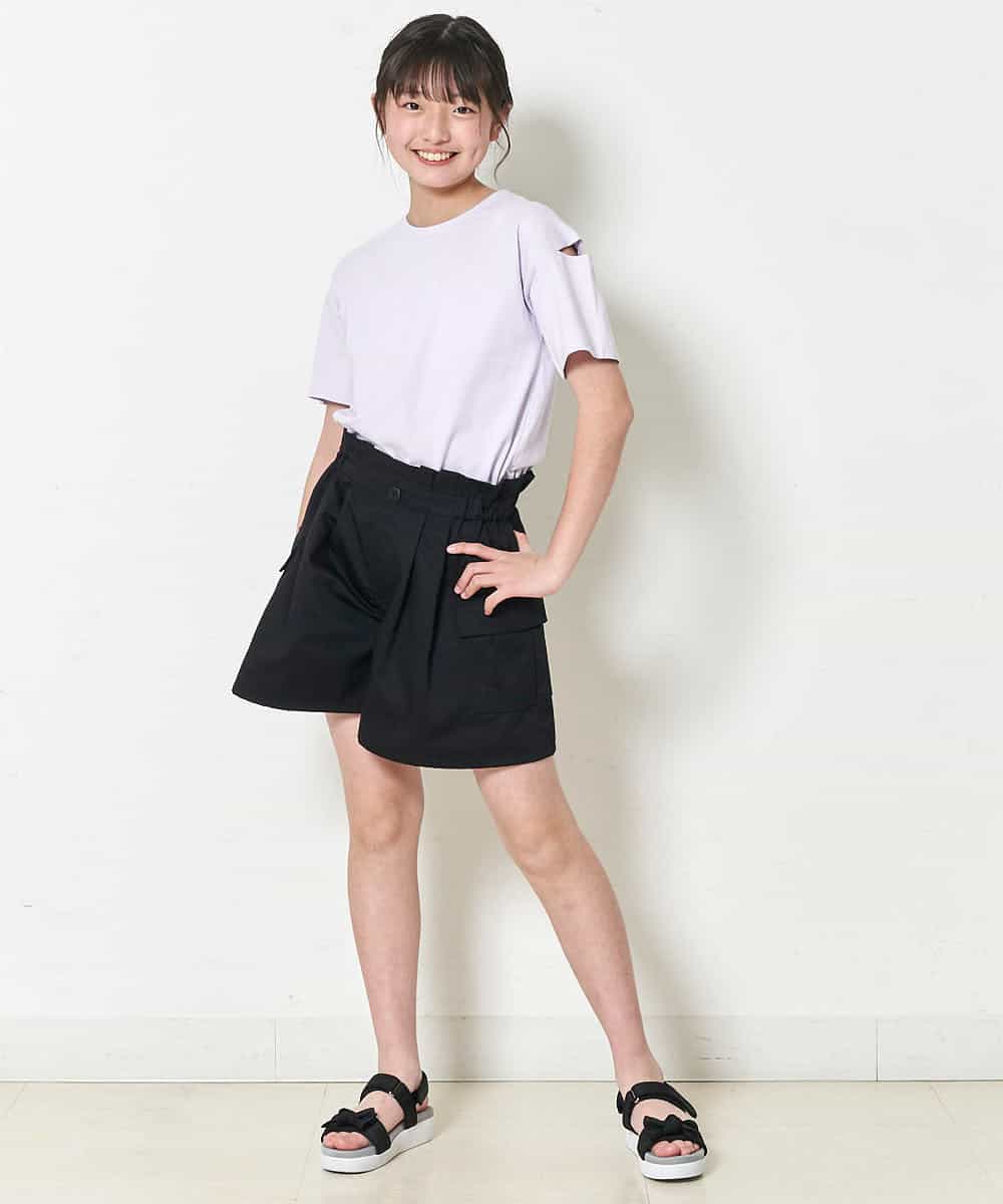 KJLGM61024 a.v.v KIDS(アー・ヴェ・ヴェ) [100-130]カーゴポケットショートパンツ[WEB限定サイズ] ピンク