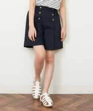 KJLGP03029 a.v.v KIDS(アー・ヴェ・ヴェ) [100-130]フロントボタンショートパンツ ミント