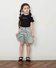 KJLGP03029 a.v.v KIDS(アー・ヴェ・ヴェ) [100-130]フロントボタンショートパンツ ミント