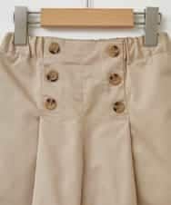 KJLGP03029 a.v.v KIDS(アー・ヴェ・ヴェ) [100-130]フロントボタンショートパンツ ベージュ
