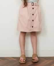 KJLGP04029 a.v.v KIDS(アー・ヴェ・ヴェ) [100-130]フロントボタンスカパン デニム