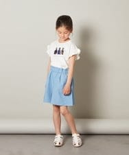 KJLGS04024 a.v.v KIDS(アー・ヴェ・ヴェ) [100-130]タックショートパンツ ピンク