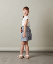 KJLGS05029 a.v.v KIDS(アー・ヴェ・ヴェ) [100-130]コルセットショートパンツ ピンク