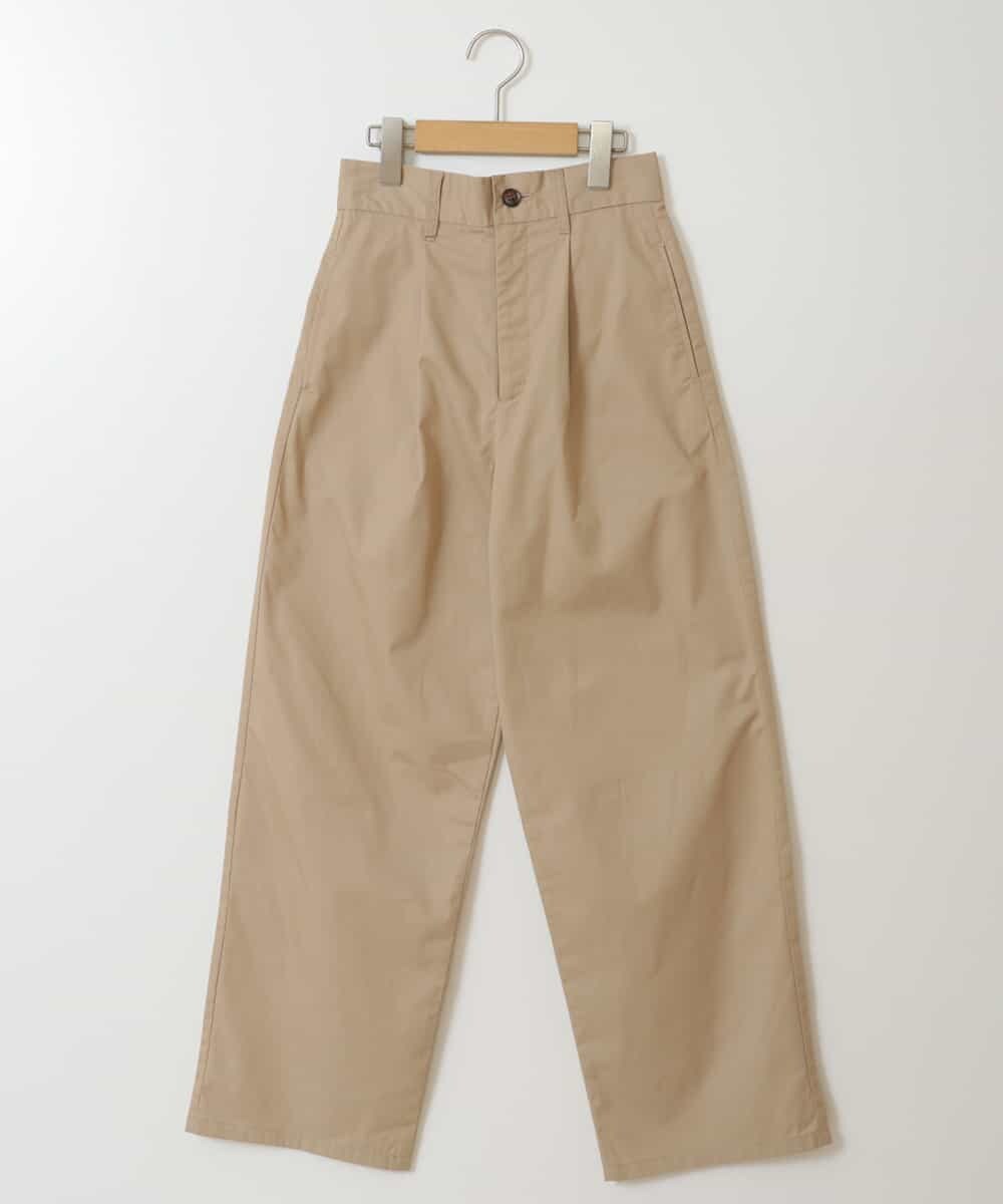 KJLGS30039 a.v.v KIDS(アー・ヴェ・ヴェ) [150-160]タックストレートパンツ ベージュ