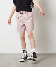 KJLGT05034 a.v.v KIDS(アー・ヴェ・ヴェ) [140-150]コルセットショートパンツ ピンク