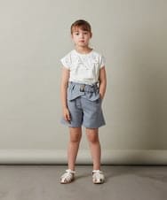 KJLGT05034 a.v.v KIDS(アー・ヴェ・ヴェ) [140-150]コルセットショートパンツ ブラック