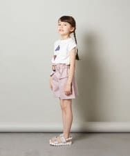 KJLGT05034 a.v.v KIDS(アー・ヴェ・ヴェ) [140-150]コルセットショートパンツ ブラック