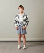 KJLGU05039 a.v.v KIDS(アー・ヴェ・ヴェ) [160]コルセットショートパンツ ライトブルー