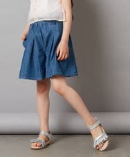 KJLGV01029 a.v.v KIDS(アー・ヴェ・ヴェ) [100-130]アソートキュロット ブルー