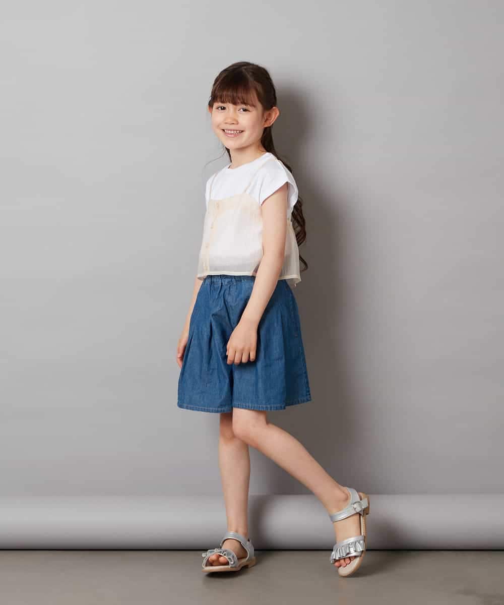 KJLGV01029 a.v.v KIDS(アー・ヴェ・ヴェ) [100-130]アソートキュロット ラベンダー