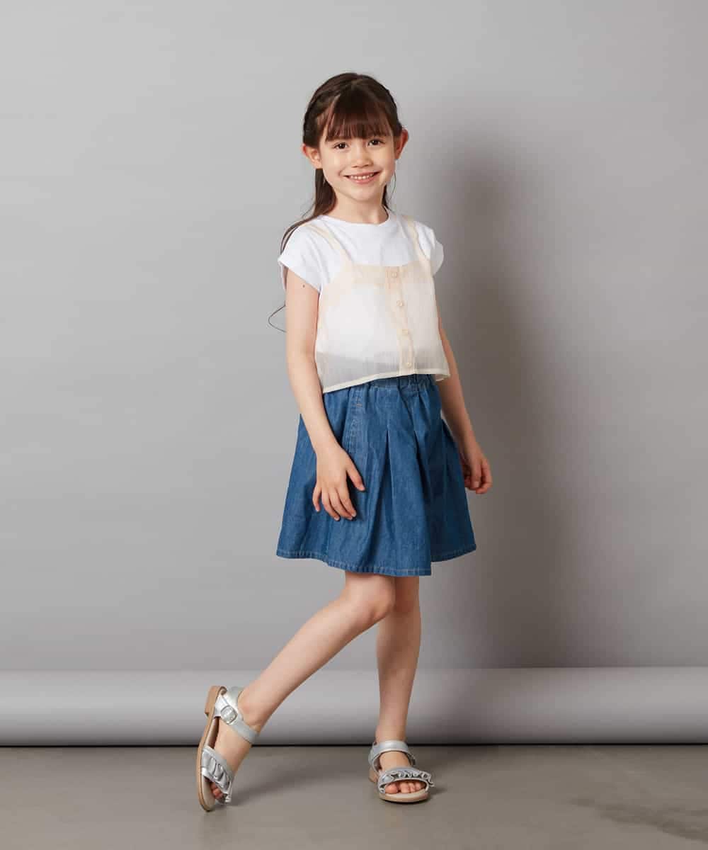 KJLGV01029 a.v.v KIDS(アー・ヴェ・ヴェ) [100-130]アソートキュロット ラベンダー