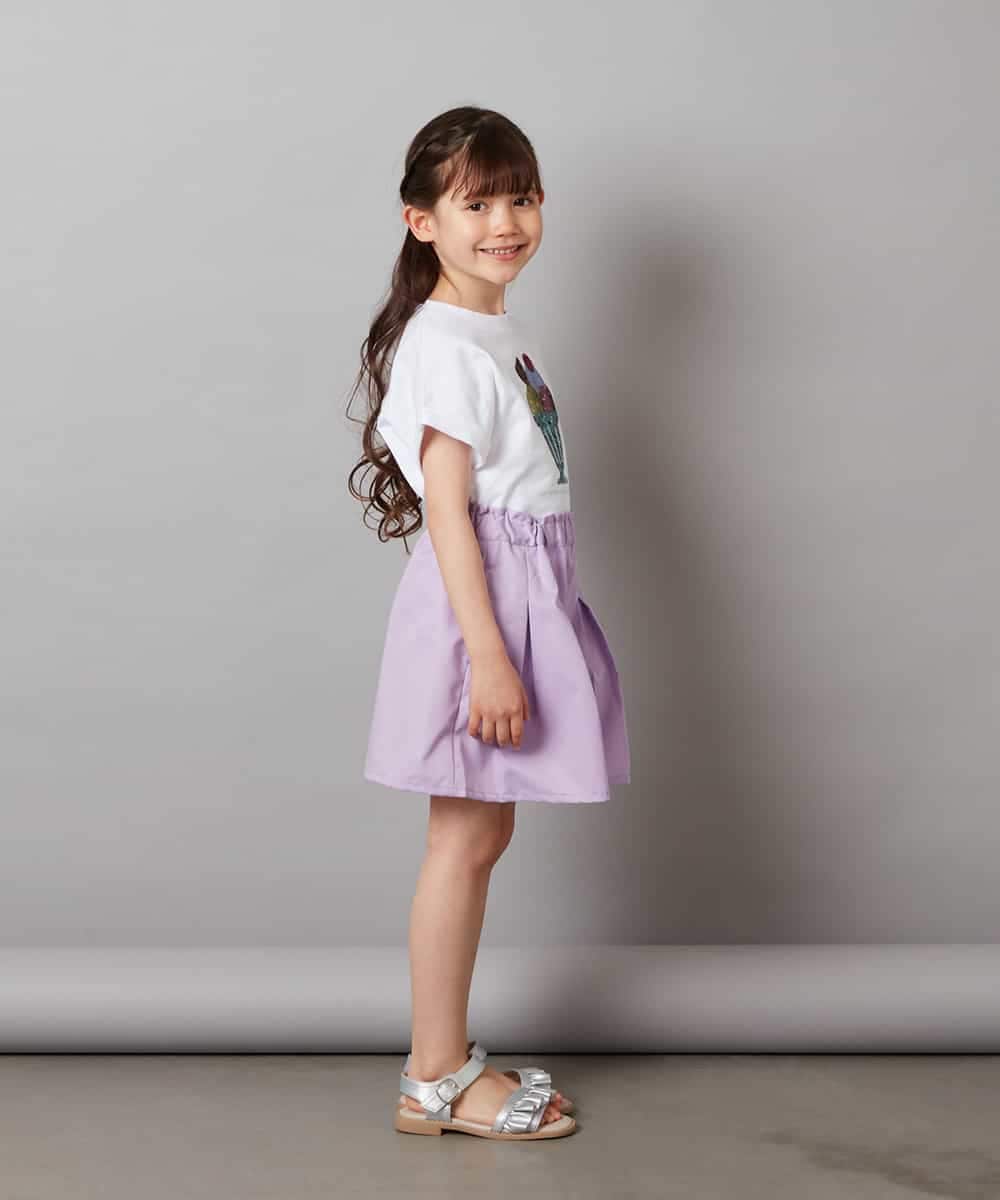 KJLGV01029 a.v.v KIDS(アー・ヴェ・ヴェ) [100-130]アソートキュロット ラベンダー