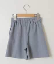 KJLGV02029 a.v.v KIDS(アー・ヴェ・ヴェ) [100-130]【セットアップ対応】ラップデザインショートパンツ ライトブルー