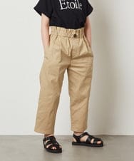 KJLGW04034 a.v.v KIDS(アー・ヴェ・ヴェ) [140-150]サスペンダー付きテーパードパンツ ブルー