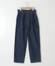 KJLGW04034 a.v.v KIDS(アー・ヴェ・ヴェ) [140-150]サスペンダー付きテーパードパンツ ブルー