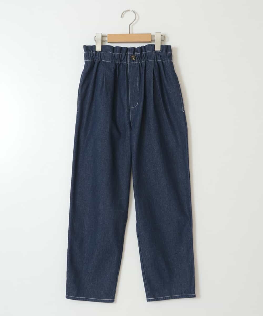 KJLGW04034 a.v.v KIDS(アー・ヴェ・ヴェ) [140-150]サスペンダー付きテーパードパンツ ブルー