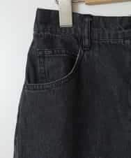 KJLGW06039 a.v.v KIDS(アー・ヴェ・ヴェ) 【ジュニア】[140-150]カーゴデニムワイドパンツ ブラック