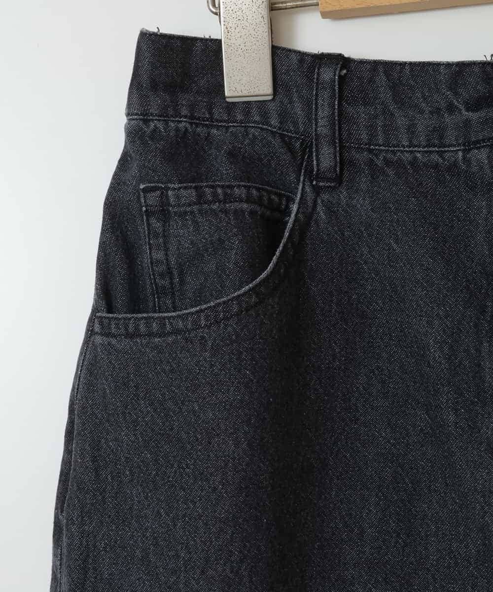KJLGW06039 a.v.v KIDS(アー・ヴェ・ヴェ) 【ジュニア】[140-150]カーゴデニムワイドパンツ ブラック