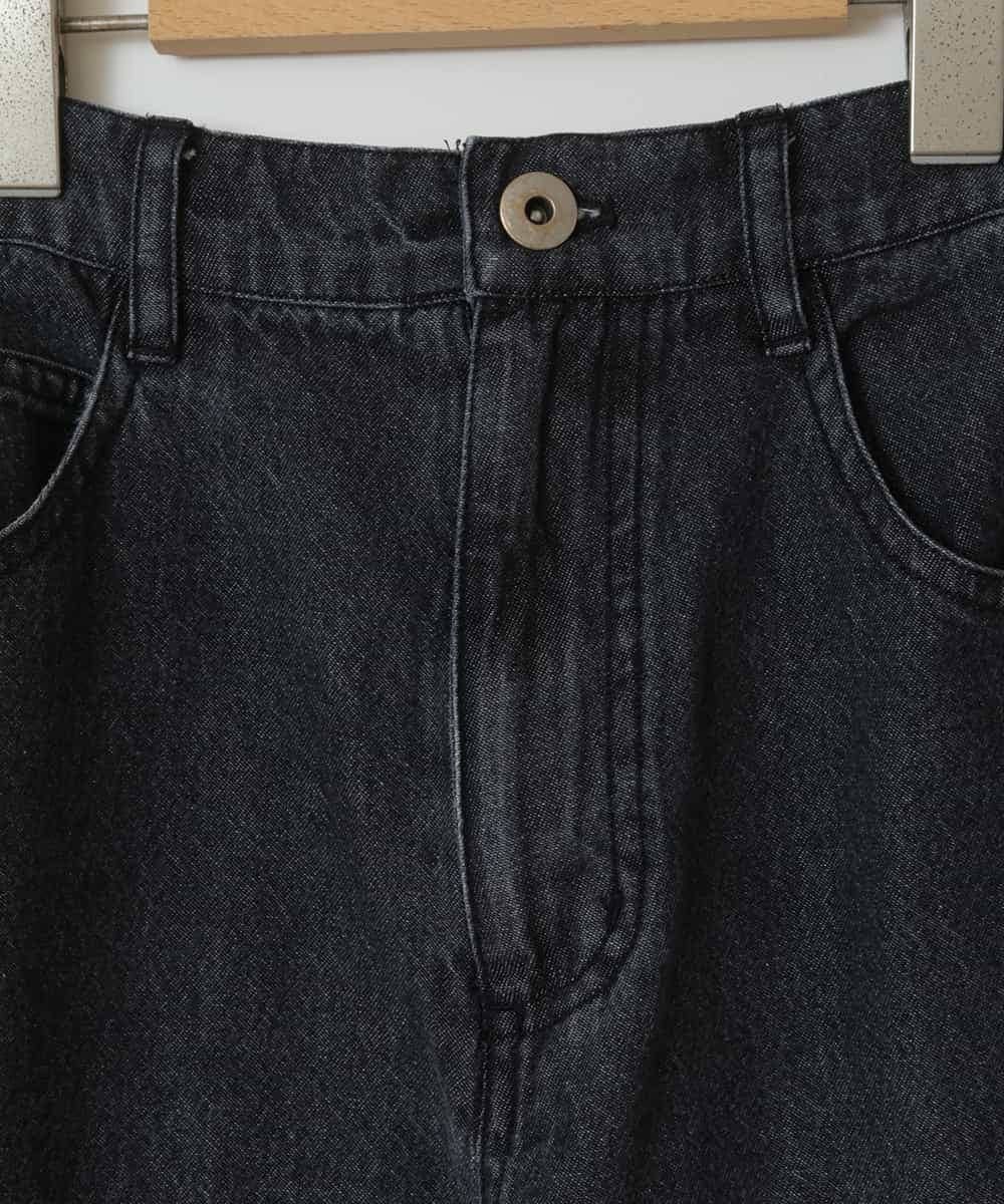 KJLGW06039 a.v.v KIDS(アー・ヴェ・ヴェ) 【ジュニア】[140-150]カーゴデニムワイドパンツ ブラック