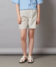 KJLGX05039 a.v.v KIDS(アー・ヴェ・ヴェ) 【ジュニア】[160]ワンタックショートパンツ ブラック