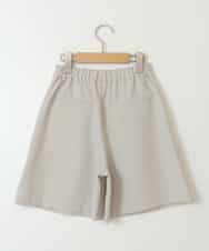 KJLGX05039 a.v.v KIDS(アー・ヴェ・ヴェ) 【ジュニア】[160]ワンタックショートパンツ ライトグレー