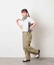 140-150]【男女兼用】パラシュートカーゴパンツ(フルレングスパンツ