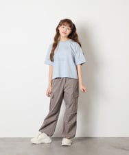 KJLHD91049 a.v.v KIDS(アー・ヴェ・ヴェ) [140-150]【男女兼用】パラシュートカーゴパンツ ダークグレー