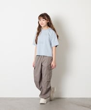 KJLHD91049 a.v.v KIDS(アー・ヴェ・ヴェ) [140-150]【男女兼用】パラシュートカーゴパンツ ダークグレー