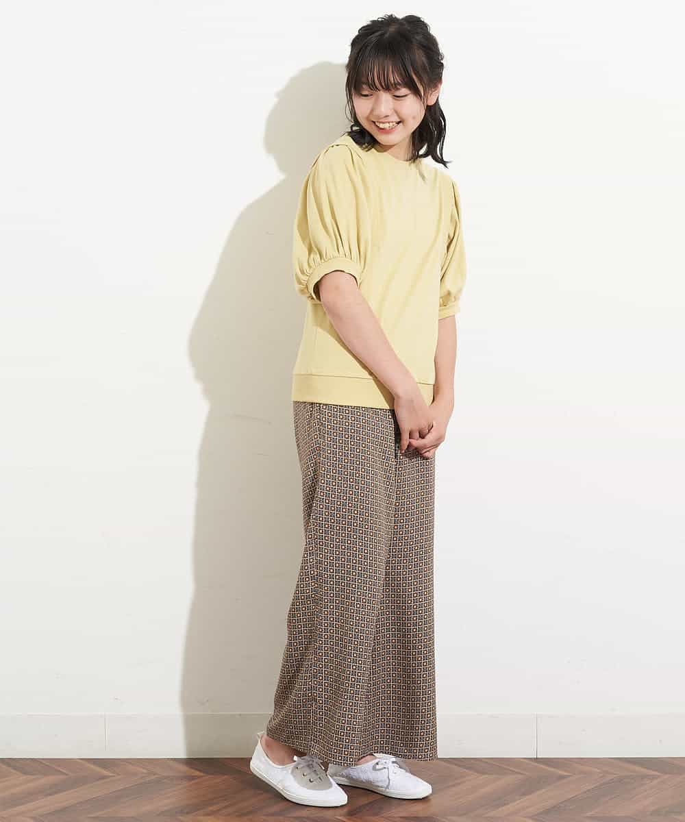 KJLHM07029 a.v.v KIDS(アー・ヴェ・ヴェ) [110-130]キカプリントパンツ ピンク