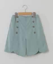KJLHP21029 a.v.v KIDS(アー・ヴェ・ヴェ) [100-130]【セットアップ対応】フロントボタンショートパンツ ミント