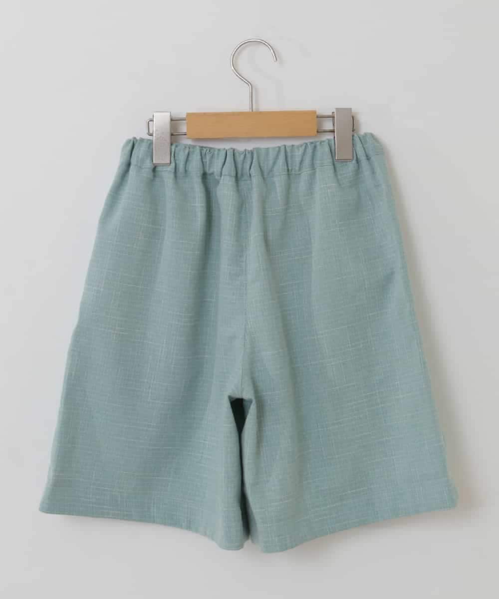 KJLHQ21034 a.v.v KIDS(アー・ヴェ・ヴェ) [140-150]【セットアップ対応】フロントボタンショートパンツ ミント