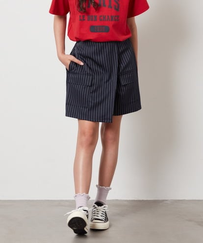 KJLHV20029 a.v.v KIDS [100-130]【セットアップ対応】カーゴポケットラップパンツ