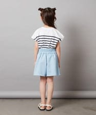 KJLHW21034 a.v.v KIDS(アー・ヴェ・ヴェ) [140-150]フロントジップショートパンツ ネイビー