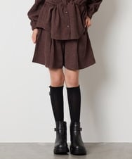 KJLJA31039 a.v.v KIDS(アー・ヴェ・ヴェ) 【セットアップ可能】[120-160]ブライトコールショーパン ライトブルー